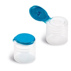 Bicolor cylindrical flip-top cap 24/415 (#806)